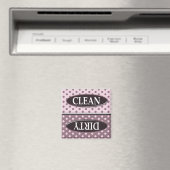 Clean Dirty Dishwasher magnet Magneet (Insitu (Vaatwasser))