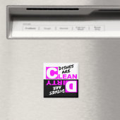Clean Dirty Dishwasher magnet Magneet (Insitu (Vaatwasser))