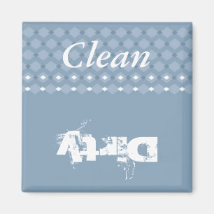 Clean-Dirty Kitchen Magnet Magneet