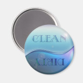 Clean Dirty Soap Dishwasher Magnet (Recto/Verso)