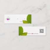 Clean Earring Display Kaarten Mini Visitekaartje (Voorkant / Achterkant)