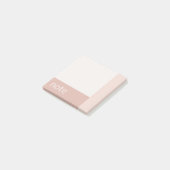 Clean Girl Lila Cream  Post-it® Notes (Schuin)