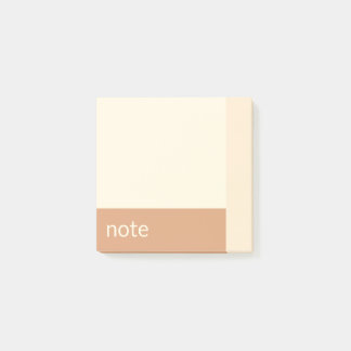 Clean Girl Tan en Cream  Post-it® Notes
