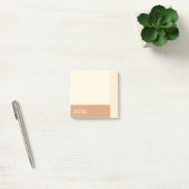 Clean Girl Tan en Cream Post-it® Notes (Kantoor)
