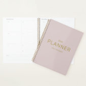 Clean Gold Script & Blush Pink Restez focalisé Cit (Devant avec enveloppe)