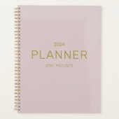 Clean Gold Script & Blush Pink Restez focalisé Cit (Devant)