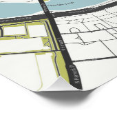 CLEAN HARVARD UNIVERSITY MASSACHUSETTS OUTLINE MAP PERFECT POSTER (Hoek)