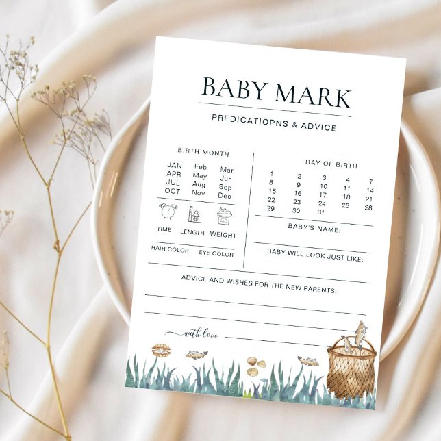 Clean Reel Fun Gevist Baby shower voorspellingen (Creator heeft geüpload)