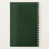 Clean Sage Green Texture Business hebdomadaire (Dos)