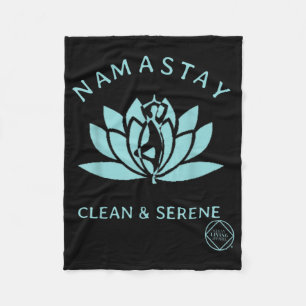 Clean & Serene Yoga Narcotics Anonymous Fleece Deken