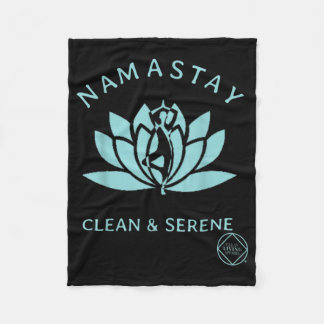 Clean & Serene Yoga Narcotics Anonymous Fleece Deken