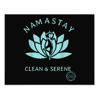 Clean & Serene Yoga Narcotics Anonymous Foto Afdruk