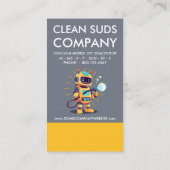 Clean Suds Wash Loyalty Punch Card (Achterkant)