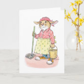 Clean Sweep Dad Kaart (Gele Bloem)