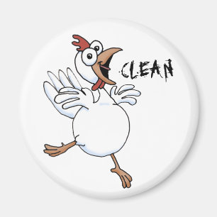 CLEAN vaatwasmachine (goede kip) Magneet