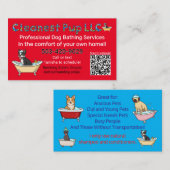 Cleanest Pup LLC Visitekaartje (Voorkant / Achterkant)