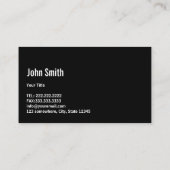 Cleaning Service Gold Stripe Visitekaartje (Achterkant)