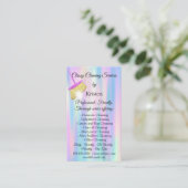 Cleaning Services OfficeHouse QRCode Logo Visitekaartje (Staand voorkant)