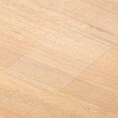 Clear 5 "x 7" Blank Wedding Menu Acryl Uitnodigingen (Laagn)