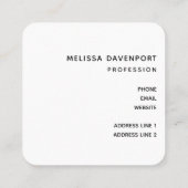 Clear Blue Pool Water Carte de visite photo (Dos)