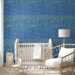 Clear Blue Water Patterns Strand Ocean Zee Nautisc Behang