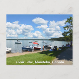 Clear Lake, National Park, Manitoba, Canada Briefkaart