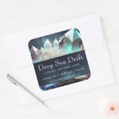Clear Quartz Crystal Magic Artisan Product Label (Envelop)