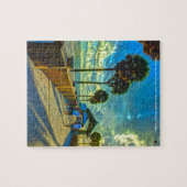 Clear Water Bridge Floride. Jigsaw Puzzle (Horizontal)