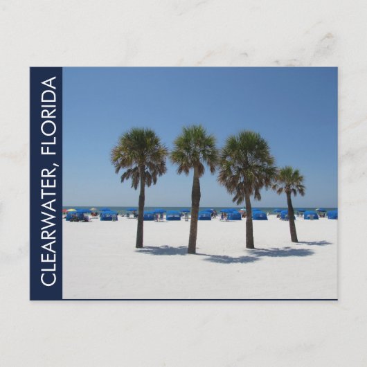 Clearwater Beach FL Briefkaart (Voorkant)