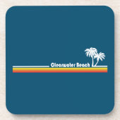Clearwater Beach Florida Bier Onderzetter (Voorkant)