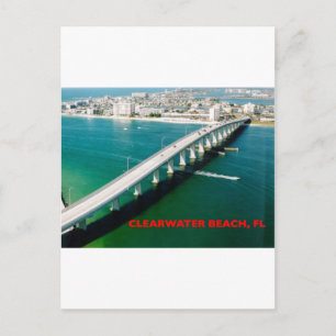 CLEARWATER BEACH FLORIDA BRIEFKAART