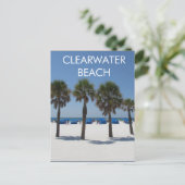 Clearwater Beach Florida Briefkaart (Staand voorkant)