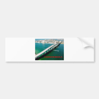 CLEARWATER BEACH FLORIDA BUMPERSTICKER