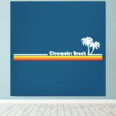 Clearwater Beach Florida Canvas Afdruk (Insitu (Houten vloer))