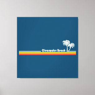 Clearwater Beach Florida Canvas Afdruk