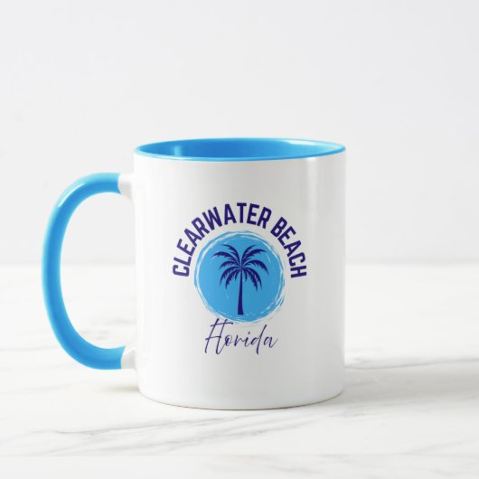Clearwater Beach Florida Coffee Mug Mok (Links)
