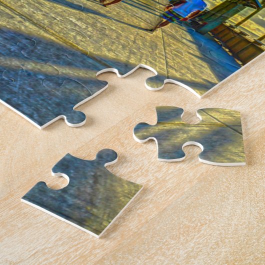 Clearwater Beach Florida Jigzaag Puzzle Legpuzzel (Zijkant)