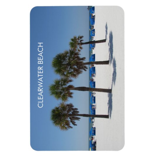 Clearwater Beach Florida Magnet (Vertical)