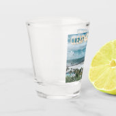 Clearwater Beach Florida strandscene Shot Glas (Links)