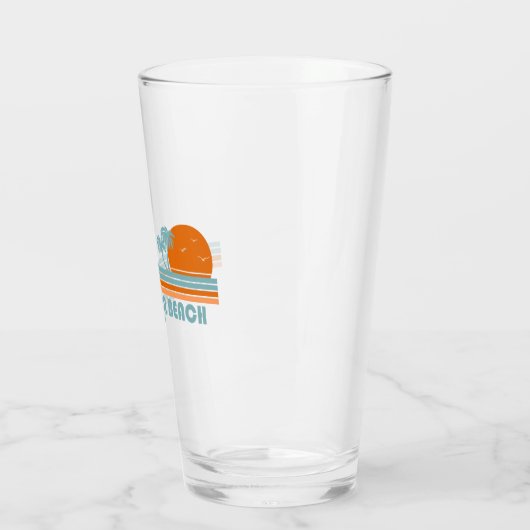 Clearwater Beach Florida Sun Palm Trees Glas (Links)