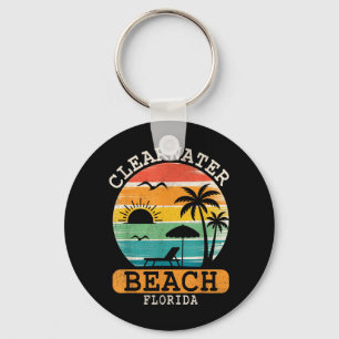 Clearwater Beach Florida Tropische Zonsondergang Z Sleutelhanger
