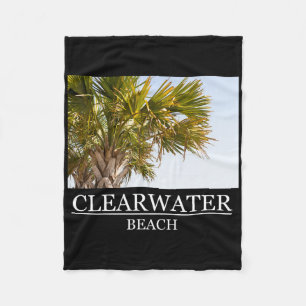 Clearwater Beach Florida Vakantie Souvenir Voor Ma Fleece Deken