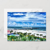 Clearwater Beach, Florida, vakantiebestemming Briefkaart (Voorkant / Achterkant)