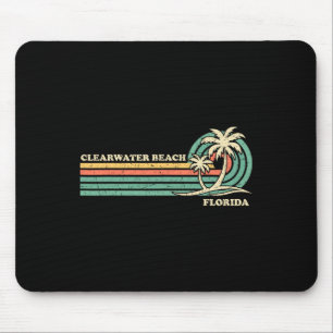 Clearwater Beach Florida Zomer Vintage Gezinsvakan Muismat