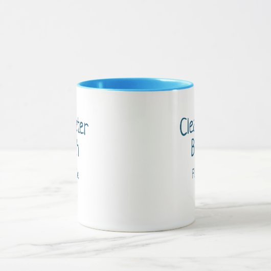 Clearwater Beach Floride Café Mug (Centre)