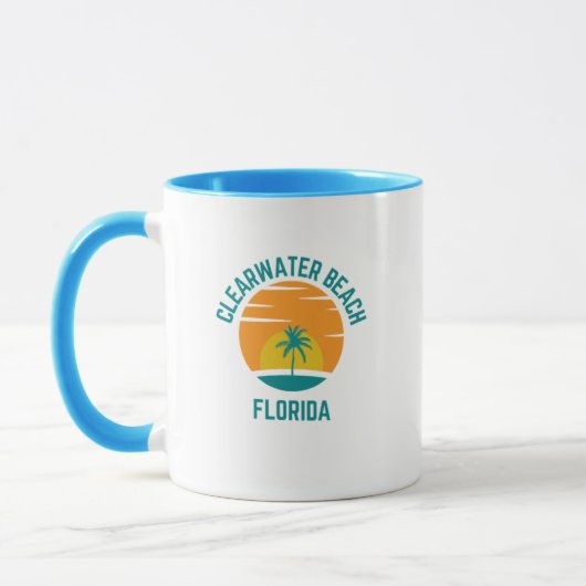 Clearwater Beach Floride Café Mug (Gauche)