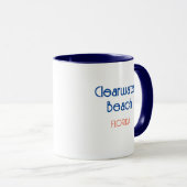 Clearwater Beach Floride Café Mug (Devant droit)