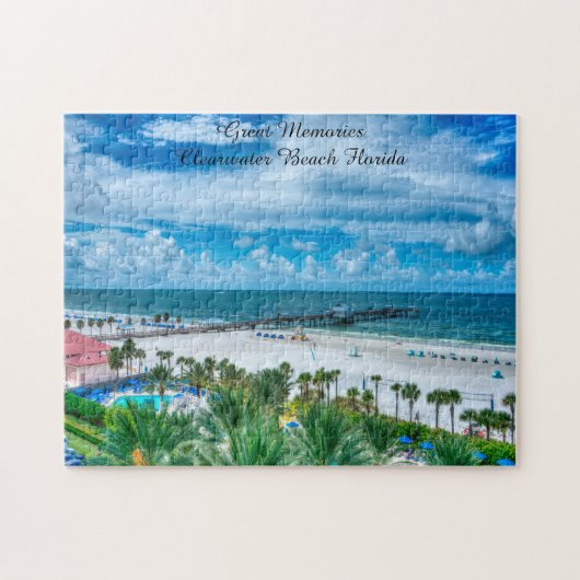 Clearwater Beach Floride. Jigsaw Puzzle (Horizontal)