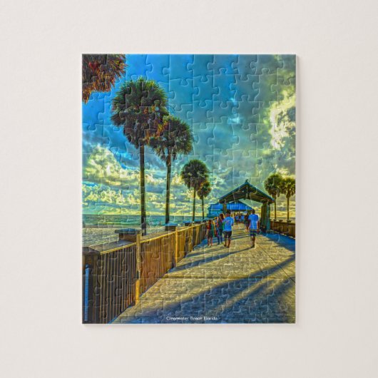 Clearwater Beach Floride Jigsaw Puzzle (Vertical)