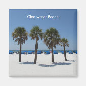 Clearwater Beach, Floride Magnet (Devant)